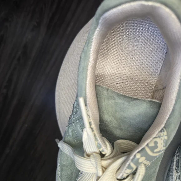 Tory Burch Women's Blue Sneakers - Picture 7 of 8